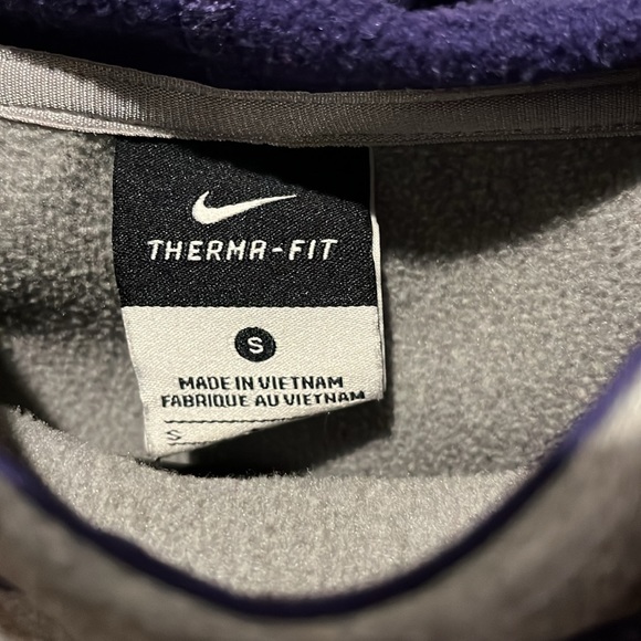 Nike Therma-Fit TCU Horned Frogs Hoodie Sweatshirt Womens size Small EUC - Picture 4 of 6